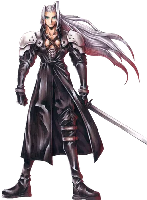 Sephiroth Final Fantasy V I I Artwork PNG image