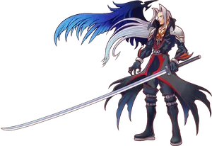 Sephiroth Final Fantasy V I I Artwork PNG