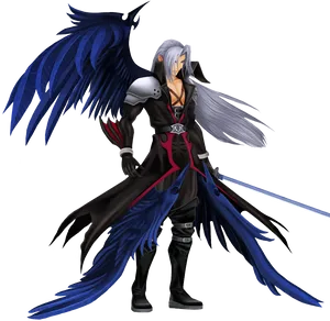 Sephiroth Final Fantasy V I I Artwork PNG