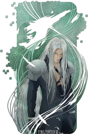 Sephiroth Final Fantasy V I I Artwork PNG