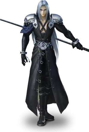 Sephiroth Final Fantasy V I I Character Render PNG
