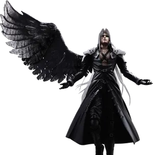 Sephiroth One Winged Angel PNG