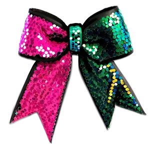 Sequin Cheer Bow Png 06212024 PNG image