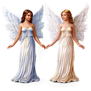 Serene Angels Art Png 06202024 PNG image