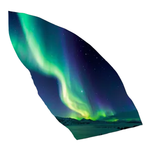 Serene Aurora Borealis Scene PNG 34 PNG