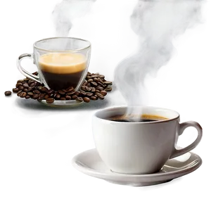 Serene Coffee Steam PNG Hkj87 PNG