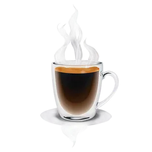 Serene Coffee Steam PNG Ssu
