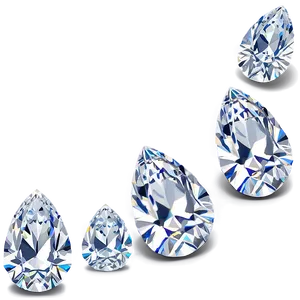 Serene Falling Diamonds PNG 60