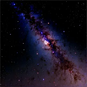 Serene Galaxy Stars Panorama Png Qky PNG image