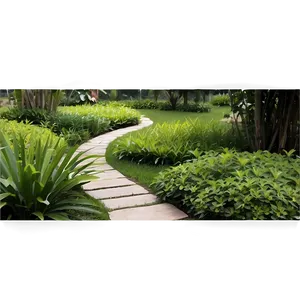 Serene Garden Trail Png 3 PNG image