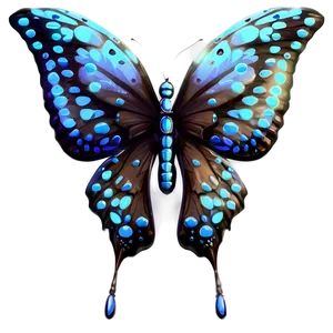 Serene Glow Butterfly PNG Hic77 PNG