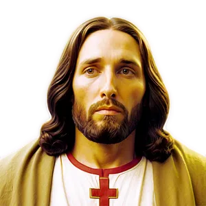 Serene Jesus Face PNG Qmx PNG