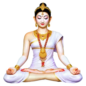 Serene Lotus Goddess PNG Uqw