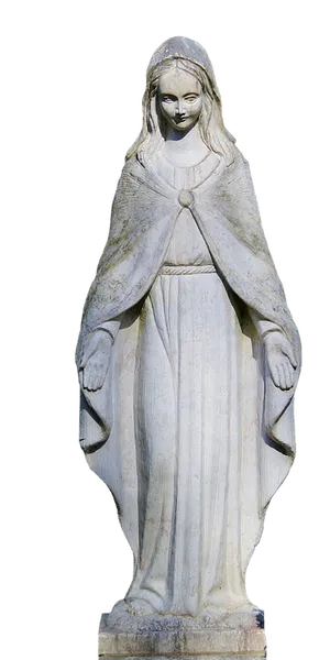 Serene Mary Statue