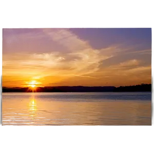 Serene Puget Sound Sunset Png 9 PNG image