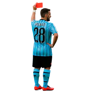 Serie A Red Card Png 06282024 PNG image