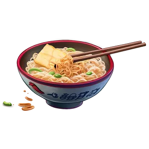 Sesame Ramen Bowl PNG 06212024