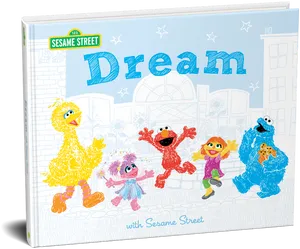 Sesame Street Dream Book Cover PNG image