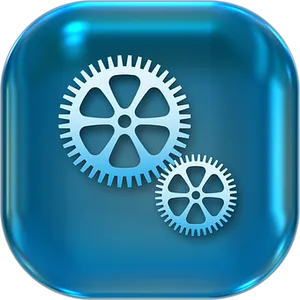 Settings Gears Icon PNG image