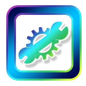 Settings Wrench Gear Icon