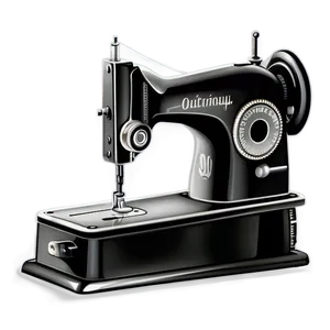 Sewing Machine Outline Png 05252024 PNG image