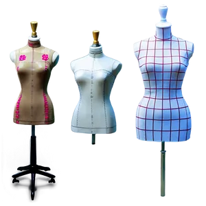 Sewing Mannequin PNG 05242024