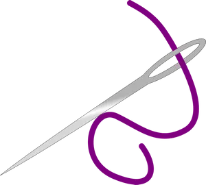 Sewing Needlewith Thread PNG image