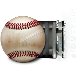 Shabby Chic Baseball Png Pvw90 PNG image