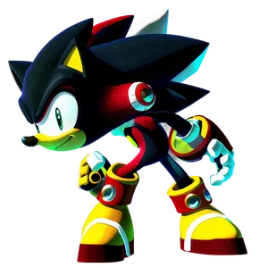 Shadow The Hedgehog 3d Model PNG Amc11