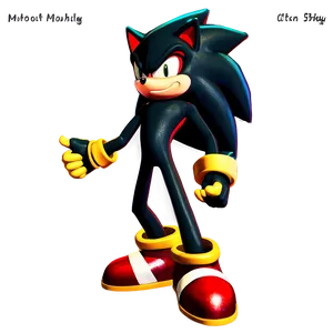 Shadow The Hedgehog Attitude PNG 98