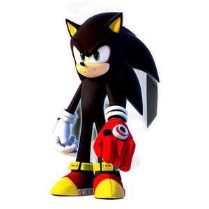 Shadow The Hedgehog Edgy Pose PNG 37 PNG