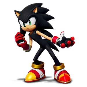Shadow The Hedgehog Edgy Pose PNG 98 PNG
