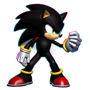 Shadow The Hedgehog Edgy Pose PNG Ilr46 PNG