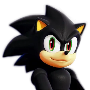 Shadow The Hedgehog Glowing Eyes PNG Cww37