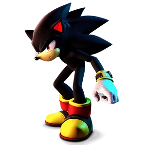 Shadow The Hedgehog Glowing Eyes PNG Ehu21