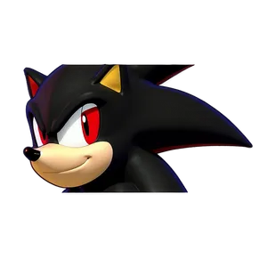 Shadow The Hedgehog Headshot PNG 41
