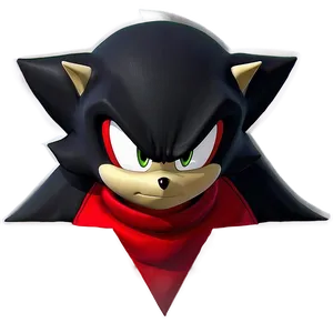 Shadow The Hedgehog Iconic Look PNG Bgg