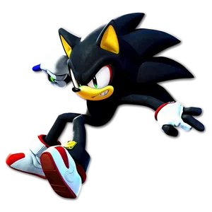 Shadow The Hedgehog In Flight PNG 05232024