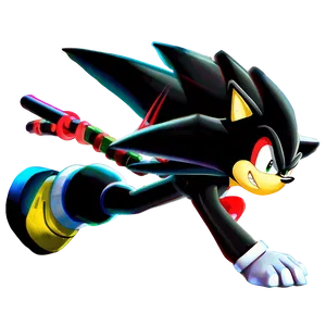 Shadow The Hedgehog In Motion PNG 05232024 PNG