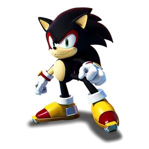 Shadow The Hedgehog In Motion PNG Ius PNG