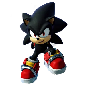 Shadow The Hedgehog Jumping PNG 05232024