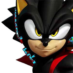 Shadow The Hedgehog Powering Up PNG Cpr PNG