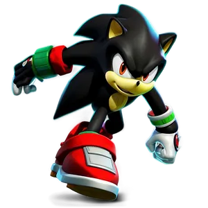 Shadow The Hedgehog Running Png Exx51 PNG image