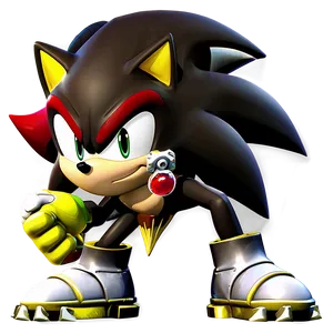 Shadow The Hedgehog Side Profile PNG 05232024 PNG