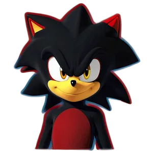 Shadow The Hedgehog Smirking PNG 18
