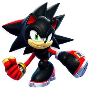 Shadow The Hedgehog Victory Pose PNG Lct PNG