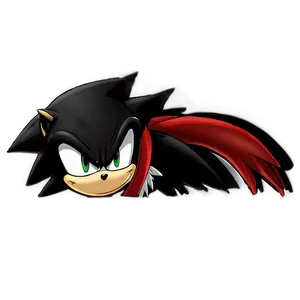Shadow The Hedgehog With Scarf PNG 05232024 PNG