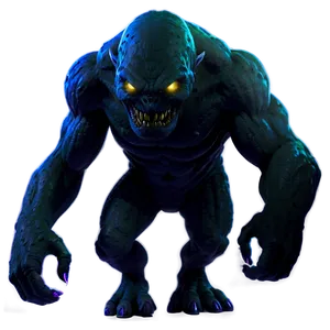 Shadowy Monster PNG 43