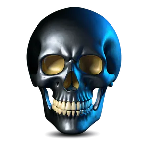 Shadowy Skull Representation Png C PNG image