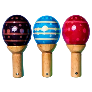 Shaker Maraca Element PNG 06122024